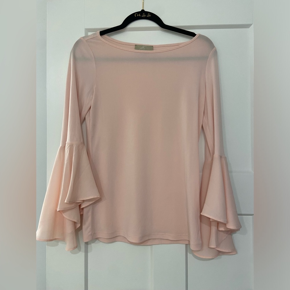 Blouse With Flutter Sleeves - image 1